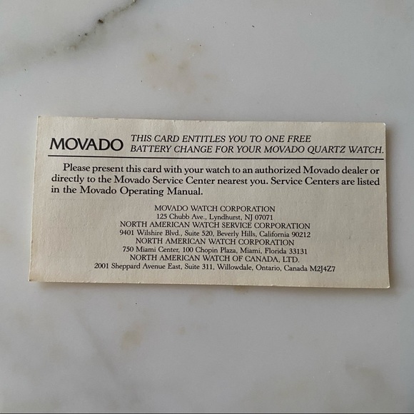 Vintage Movado Classic Slim Museum Watch Gold w/New Band  Box - Picture 10 of 14